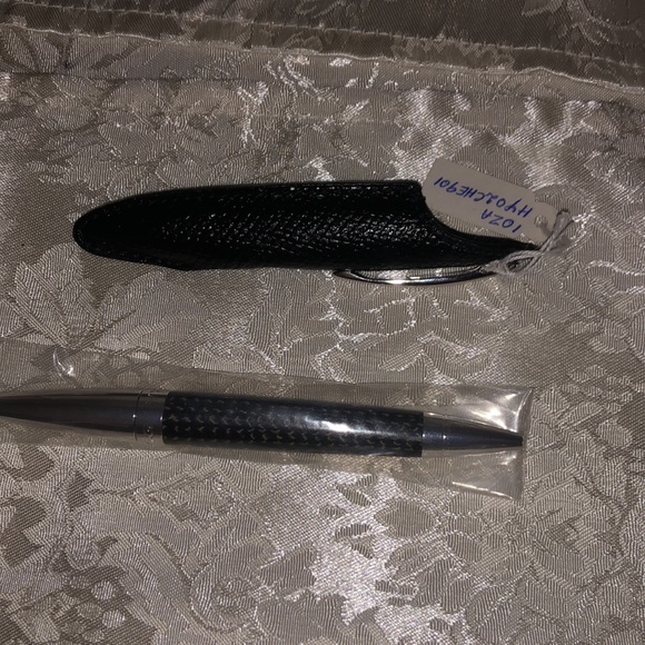 Jorg Hysek Palladium Black Rollerball/Ballpoint Pen with Pen Case - Picture 2 of 14